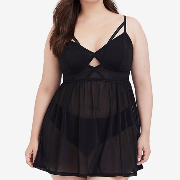 torrid Other - Torrid | Strappy Mesh Babydoll